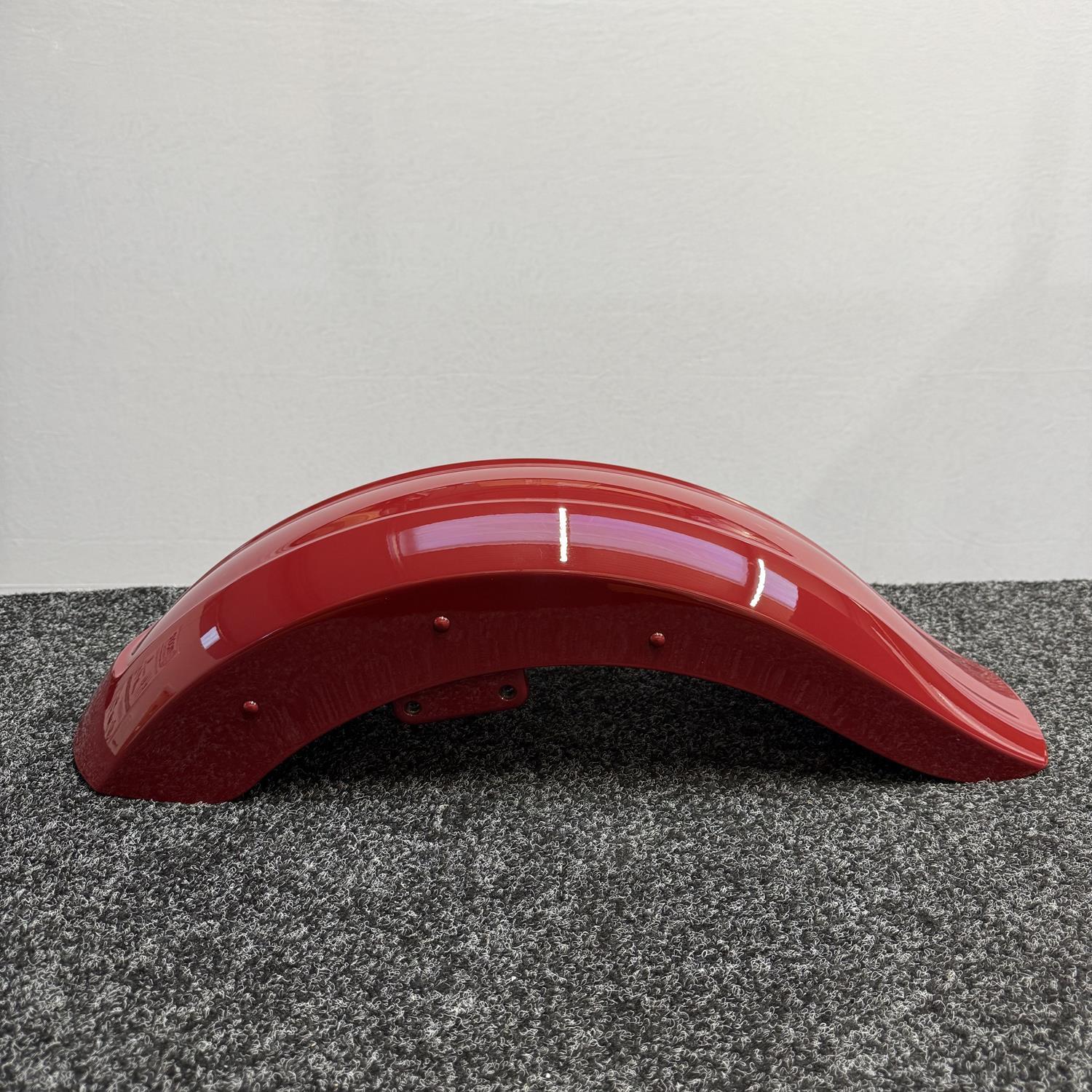 Indian Scout front fender / mudguard in Indian red